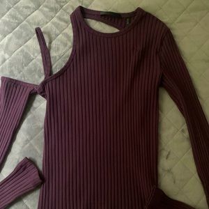 Helmut Lang Luxe Pima Cutout Top